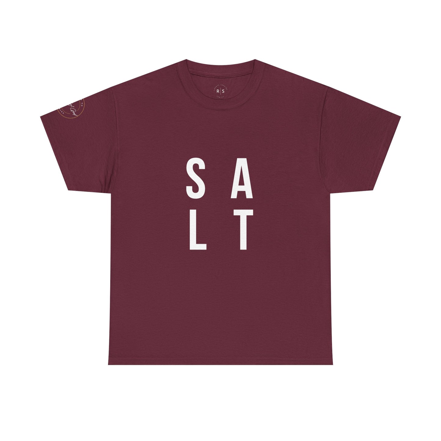 Stay Salty Unisex Heavy Cotton Tee | Casual Shirt, Funny Tee, Inspirational Gift, Faith-based Apparel, Everyday Wear