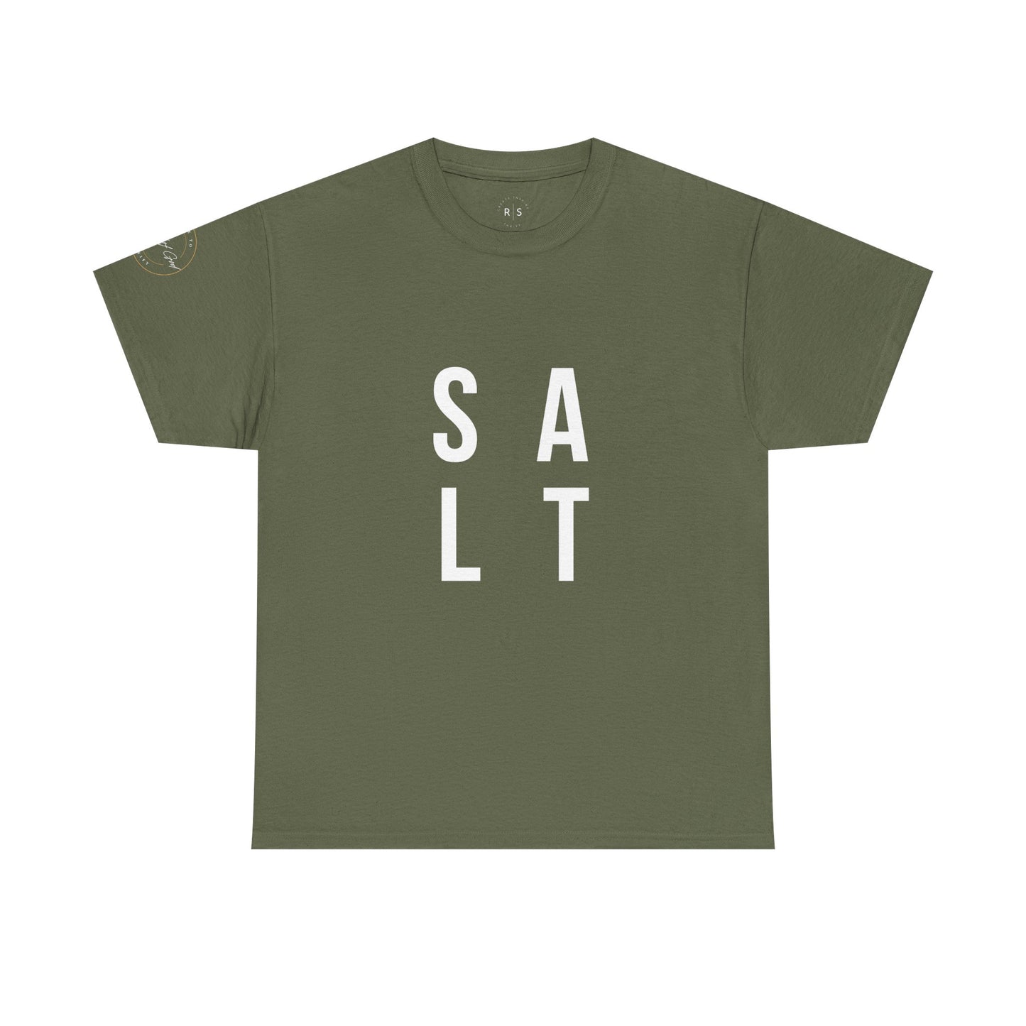 Stay Salty Unisex Heavy Cotton Tee | Casual Shirt, Funny Tee, Inspirational Gift, Faith-based Apparel, Everyday Wear