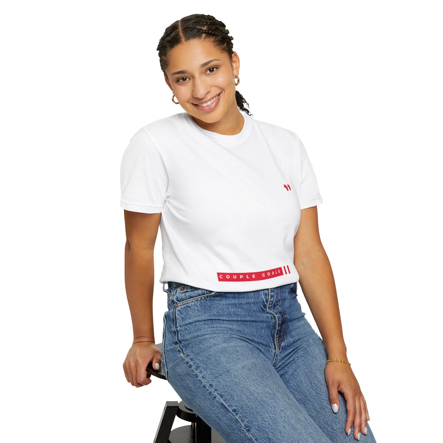 Couple Goals Unisex Softstyle T-Shirt, Romantic Gift, Matching Tees, Casual Wear, Anniversary Celebration, Fun Couple Apparel