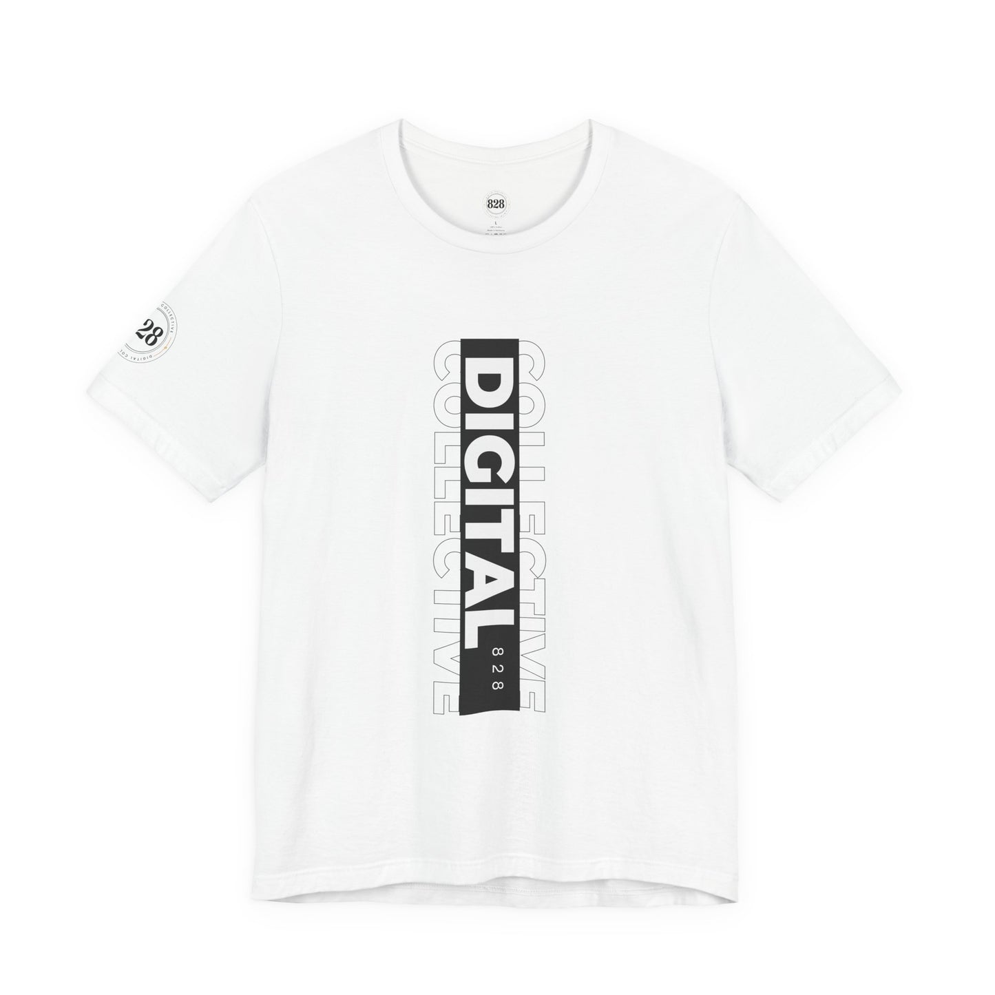 Digital Collective 828 | Truth Clarity Legacy Tee | Unisex Short Sleeve T-Shirt (White)