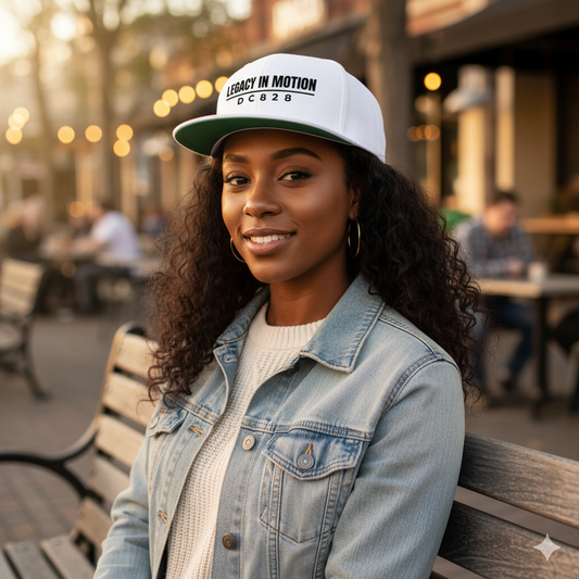 Digital Collective 828 Legacy Series Unisex Snapback Hat – "Legacy in Motion" Adjustable Streetwear