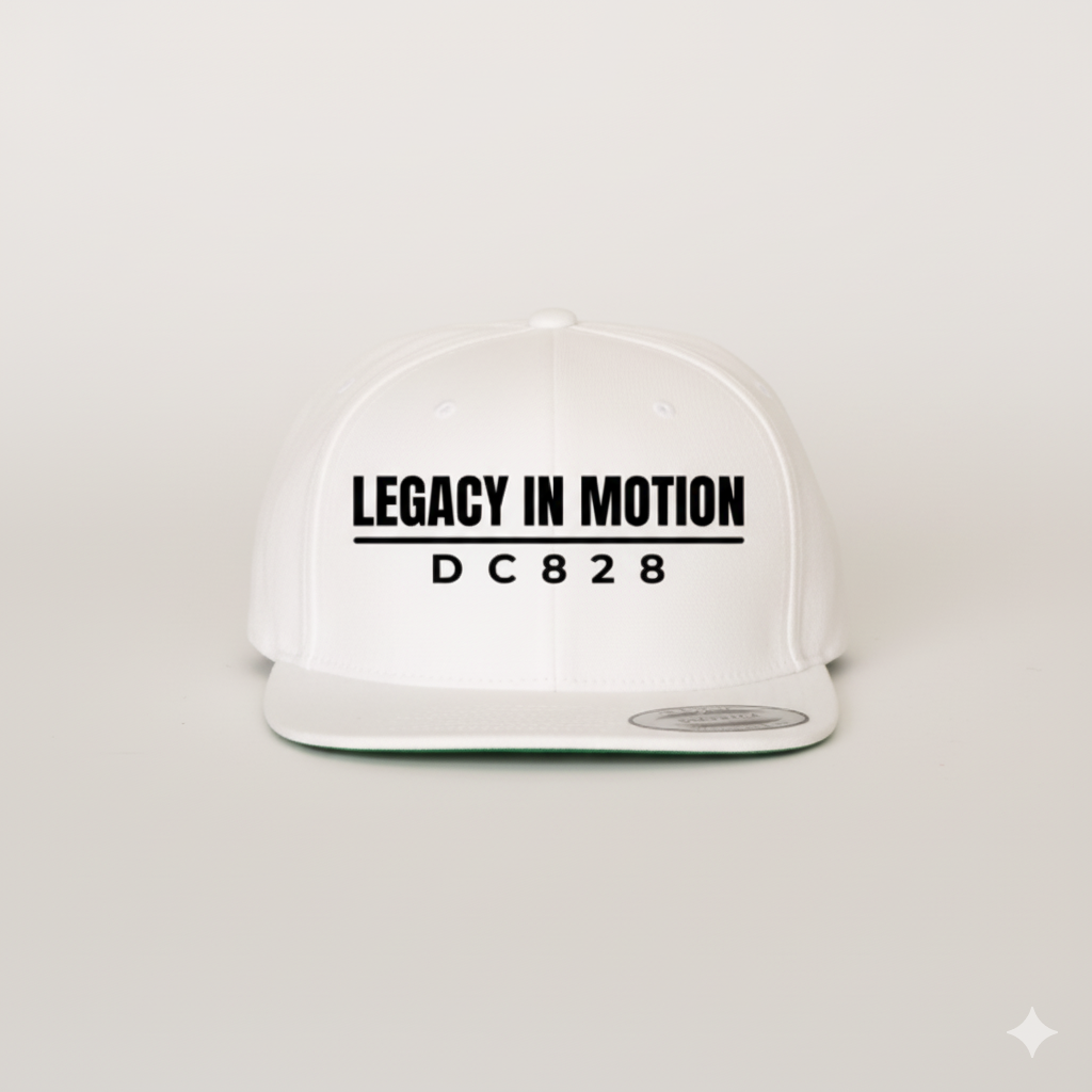 Digital Collective 828 Legacy Series Unisex Snapback Hat – "Legacy in Motion" Adjustable Streetwear
