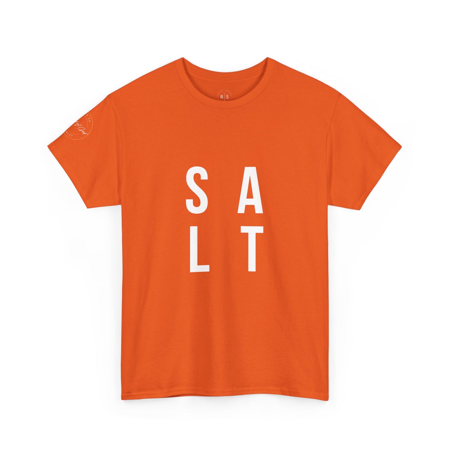 Stay Salty Unisex Heavy Cotton Tee | Casual Shirt, Funny Tee, Inspirational Gift, Faith-based Apparel, Everyday Wear