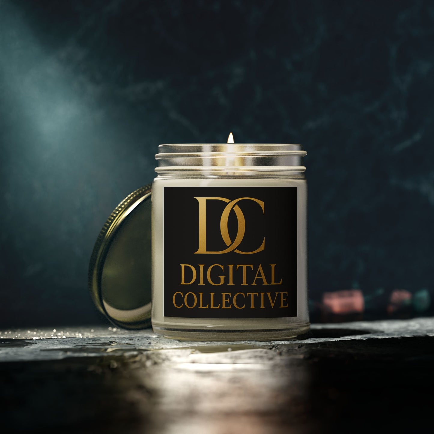 Digital Collective 828 Scented Candle – Aromatherapy, Relaxation, Cozy Home Decor, Spa Vibes, Gift Idea