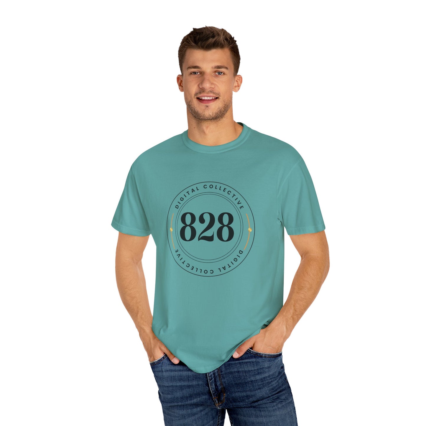 Digital Collective 828 Unisex T-Shirt – Romans 8:28 Inspired Faith & Legacy Apparel