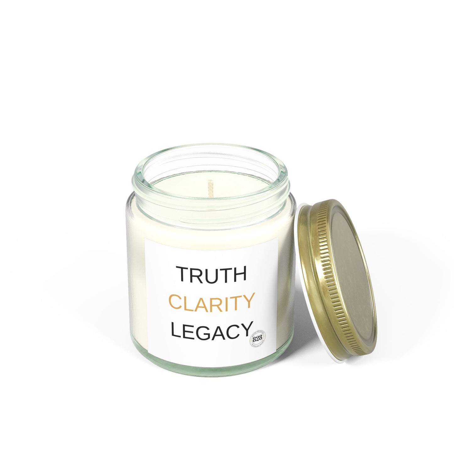 Digital Collective 828 Scented Candle – Truth Clarity Legacy Series | Eco-Friendly, Relaxation, Aromatherapy, Gifts, Home Decor