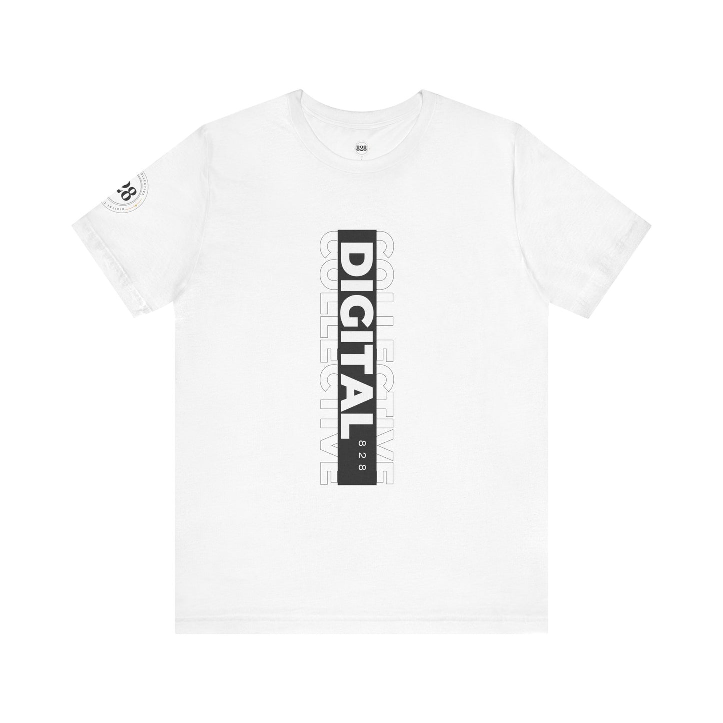 Digital Collective 828 | Truth Clarity Legacy Tee | Unisex Short Sleeve T-Shirt (White)