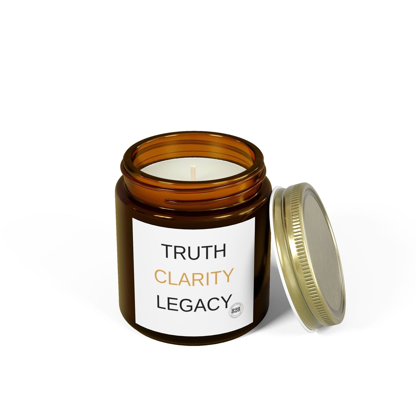 Digital Collective 828 Scented Candle – Truth Clarity Legacy Series | Eco-Friendly, Relaxation, Aromatherapy, Gifts, Home Decor