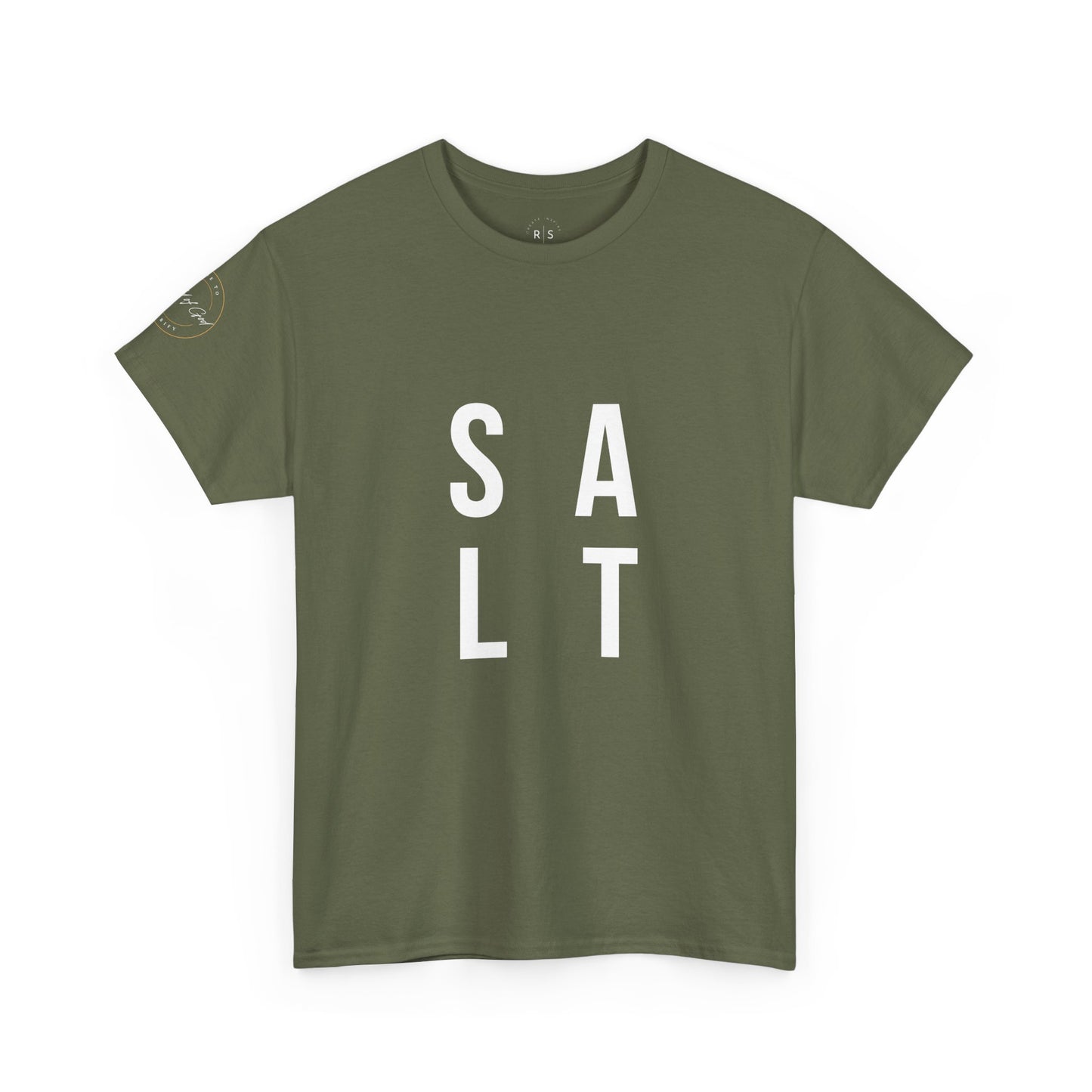 Stay Salty Unisex Heavy Cotton Tee | Casual Shirt, Funny Tee, Inspirational Gift, Faith-based Apparel, Everyday Wear
