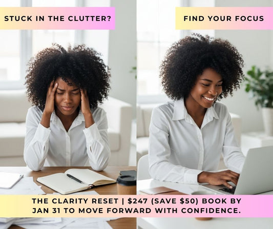 The Clarity Reset - "When everything feels important, clarity is your advantage."